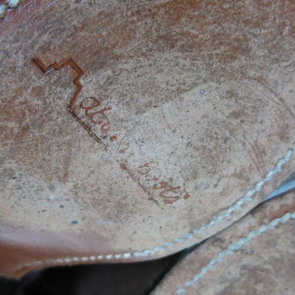 Macie Oil Tanned Three Tone Leather Women's Kicker Cowboy Western Boots Shoe 8 M - Picture 7 of 7